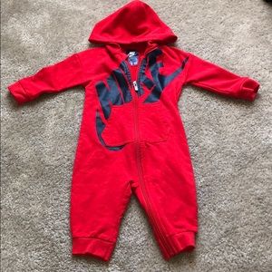 Nike play all day coverall. 9-12M.